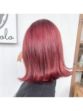 アライアオーロ(Alaiaolo) ブリーチありピンクカラー