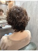 パーマ×ウルフ
