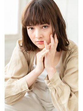 アッシュ 池袋店(Ash) 10代20代30代『くせ毛ニュアンスボブ』　＃池袋駅