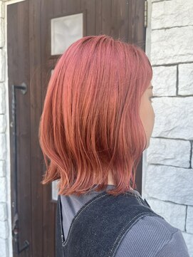 ナップヘアーボッコ(NAP hair bocco) ピンクカラー