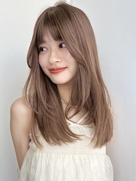 コート 表参道(Cote) Cote 美髪/オリーブベージュ/セミディ//カットレイヤー