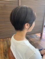 ダブル(W) 明るい白髪染め/白髪ぼかし/ナチュラルショート