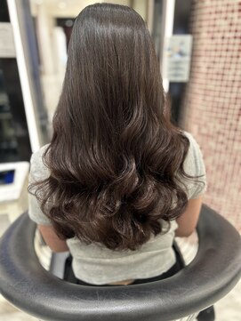 アピッシュ ギンザ(apish ginza) ロングパーマ/ロングヘア/コテ巻き風パーマ/デジタルパーマ