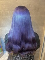 キャラ シャローネ 池袋(Chara Chalone)&nbsp;ケアブリーチダブルカラー/ブルーラベンダー/ネイビーラベンダー