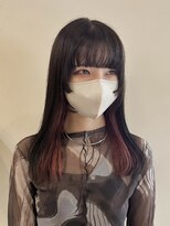 ノエル(NOEL) プチ姫カット × インナーカラー