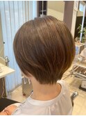ベージュショート