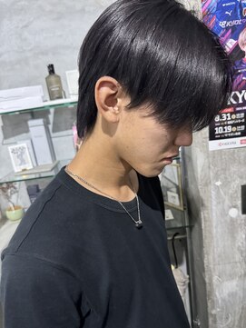 デコボコ アート(凸凹 art) ダークグレーミディアムウルフ