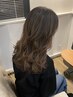 【白髪が多めの方】カット＋白髪ぼかしハイライト＋ツヤ感UPカラー　（蟹江）