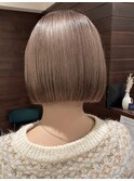 髪質改善カラー×人気のミニボブ★中村大輔