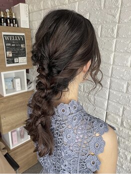 アメジスト(amethyst)の写真/お呼ばれヘアや二次会ヘア、特別な日のヘアセット・アレンジは【amethyst】にお任せください…☆