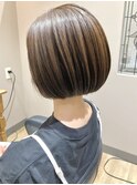 シンプルボブ。