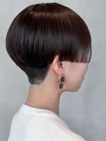 オーク 学芸大学(OAK)&nbsp;刈り上げ ぷつっとボブ ハンサムショート マッシュショート