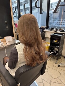 ラピス 福岡天神店(Lapis) "大人気"王道ミルクティーベージュ