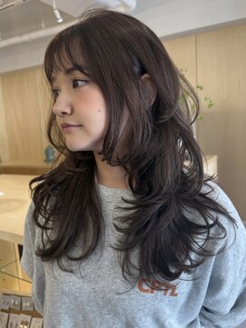 バベル アット フルリール 甲子園口(BABEL at fleurir) レイヤーカット透明感アッシュグレージュ髪質改善韓国ヘア