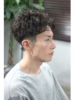 マーズ(MARS) ショートツイスト×ツーブロ/スペインカール/スパイキーショート