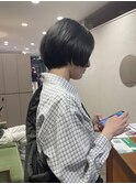 #前上がりマッシュ