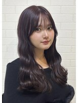 リブレ(LIBRE+hp)&nbsp;【LIBRE恵比寿】ウェーブヘア×ラベンダーモカブラウン