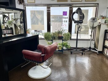 美容室ほしのの写真/【長野駅から徒歩7分】お子様連れ大歓迎!アットホームな雰囲気のプライベートサロンです♪