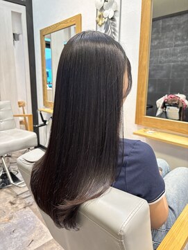 ゼン ネオ(Zen Neo) 【髪質改善】黒髪　ストレート　艶髪　伸ばしかけ