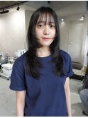 アプリコットオレンジ/くびれヘア/レイヤーショート［新潟］