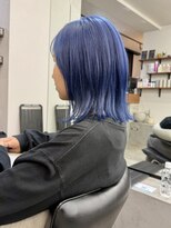 ソソ(soso)&nbsp;ケアブリーチネイビーブルーカラー