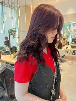 ガリカ 横浜(Gallica) 深みカラーレッドバイオレット×ミディアムレイヤー