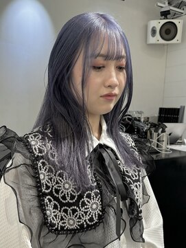 ココ 本八幡(KOKO) *ハッシュカットグレージュデザインカラーツートンカラー