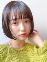 セイドット オモテサンドウ(Say. omotesando) Say.ショート丸みショートグランマッシュヘーゼルグレージュ青山