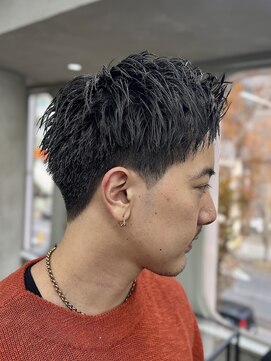 ニコ トウキョウ ロジック(nico TOKYO Logic) 刈り上げアップバングスパイキーショートパーマスパイラルパーマ