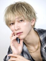 エイド 本店(aid)&nbsp;メンズミルクティーマッシュ無造作ラウンドマッシュ