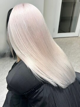 ホワイトカラー/ブリーチカラー/髪質改善/レイヤーカット