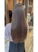 【長尾】髪質改善ストレート