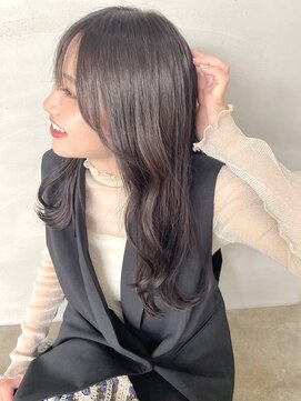 ハイク(Hike) 【Hike/大分駅/金池】レイヤー/グレージュ/透明感/20代30代40代