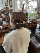 バイブアンドアネックス(VIBE & ANNEX) ツインお団子ヘアアレンジ