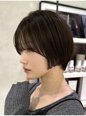 【小顔見え◎】大人可愛いショートボブ