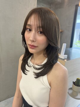 スミス 上野(smith) レイヤーカット　お顔周りレイヤー