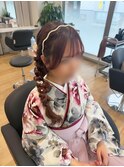 サイド編み下ろし