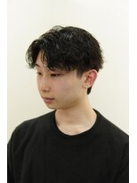 ブリードトウキョウ 亀戸店(BRYD TOKYO) メンズカットセンターパートツイストスパイラルツイスパ