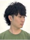 MEN’S/シャドウパーマ/ニュアンスウルフ/藤沢美容院