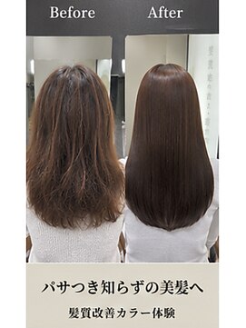 リアン(Lien) 【フルカラー】【白髪×艶髪】髪質改善カラー体験