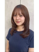ラ ポルト ドゥ サワ(La Porte de SAWA) 韓国風レイヤー×透明感ブラウン
