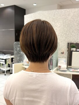 ヴィサージュ ギンザ VISAGE GINZA 丸みショート×ベージュカラー