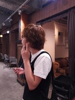 ブロック ジャポン(bloc japon)&nbsp;海外風なカラーとパーマのマッシュボブ
