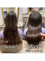 ルフール 千葉店(ref-le)&nbsp;美髪矯正で嫌なパヤ毛をなくして乾かすだけでキレイなツヤ髪に…