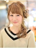 【K-two心斎橋】スモーキーラフウェーブ～華やかアレンジ～