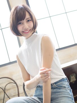 ジェム(GEM) ＊*Gem Garden*＊なりたい質感が叶う☆丸みボブショート