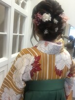 レトロアレンジヘア#卒業式#晴れ舞台