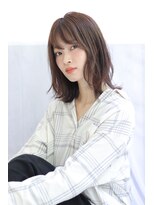アルベロ(albero)&nbsp;小顔×ココアカラー×ミディアム【albero山崎】