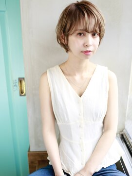 バース(BIRTH) 天神【BIRTH】シースルーバングで大人かわいいウエーブショート