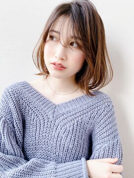 クィーンズガーデンバイケーツーギンザ(QUEEN’S GARDEN by K two GINZA) [K-two銀座]大人かわいいふんわりシースルーボブ